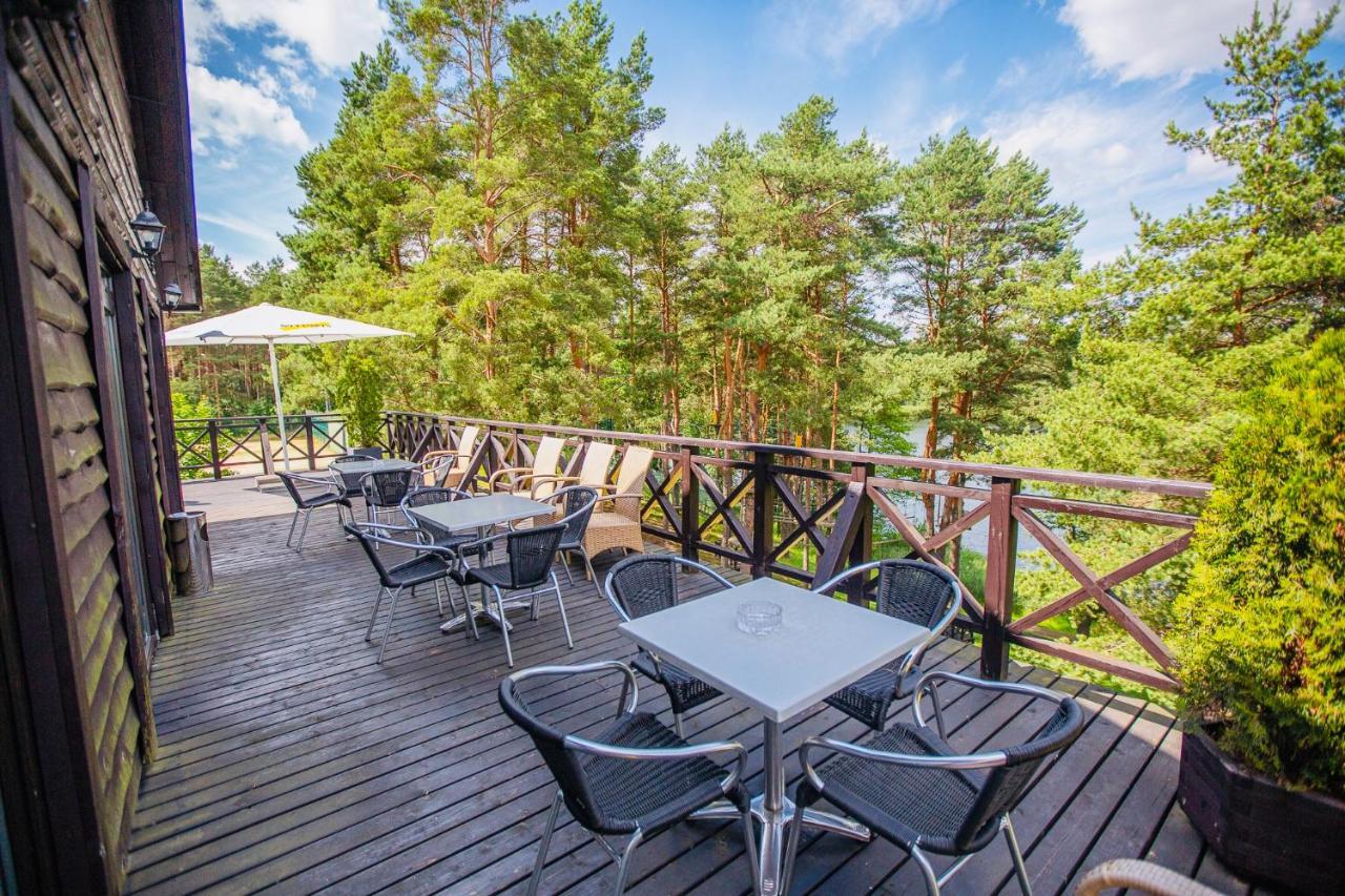 Hotel Zuvedra Ignalina Esterno foto