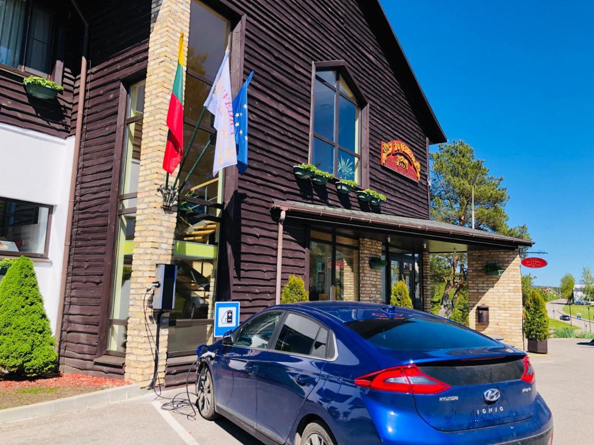 Hotel Zuvedra Ignalina Esterno foto